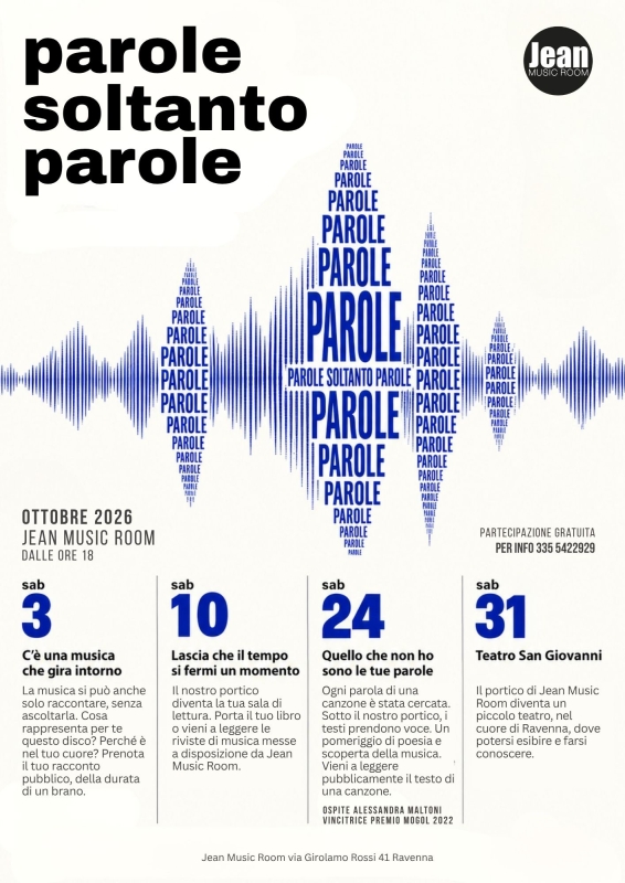 PAROLE SOLTANTO PAROLE